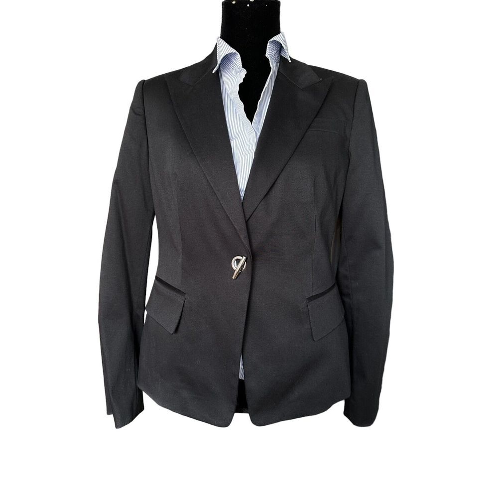 Womens Michael Kors Black Blazer Size 8 NWT